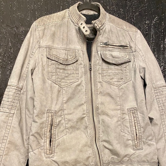 ✨FINAL PRICE🤑: Buckle Outerwear Embroidered Washed Jacket - Picture 3 of 16